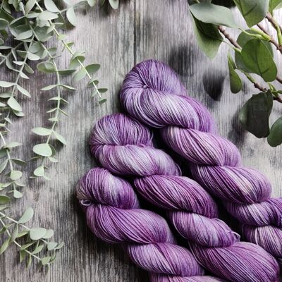Waiting for Lavender - Hand Dyed Yarn