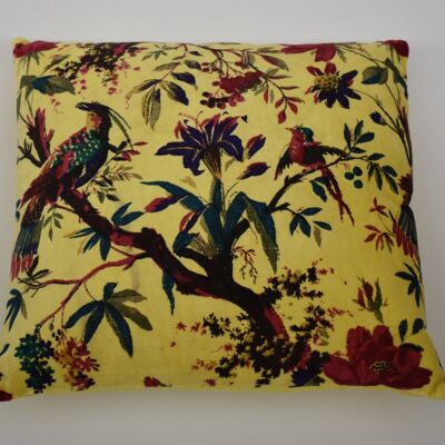 SK40X40-VELVET-VOGEL-GELB