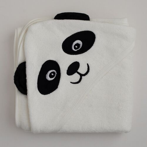 Panda Hooded Baby Towel