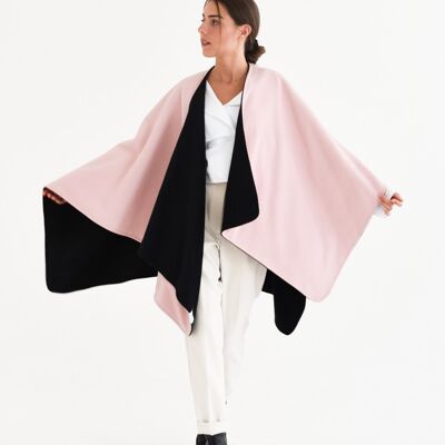 DOUBLEFACE PONCHO One size