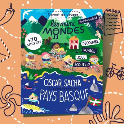 País Vasco - Libro de actividades para niños - Les Mini Mondes