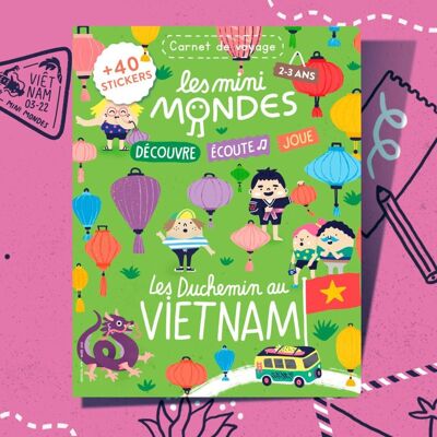Cuaderno infantil Vietnam 1-3 años - Les Mini Mondes