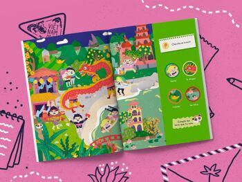 Carnet enfant Vietnam 1-3 ans - Les Mini Mondes 2