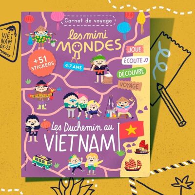 Vietnam - Cahier d'activités pour enfant 4-7 ans - Les Mini Mondes