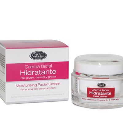 Crema Facial Hidratante Acido Hialuronico Cavall Verd 50 ml