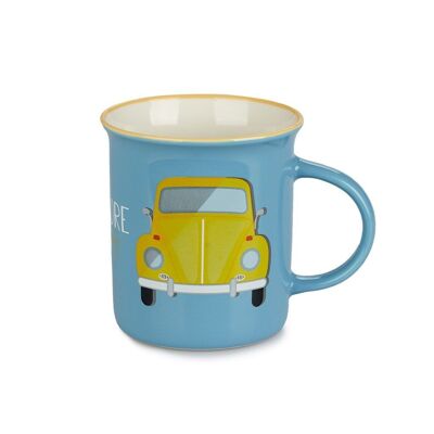 Tasse -Mug Explore 312ml ceramic blue