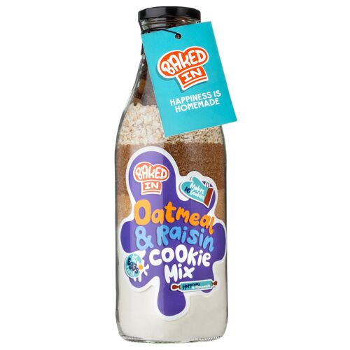 Oatmeal and Raisin Cookie Mix Bottle - 1 Litre
