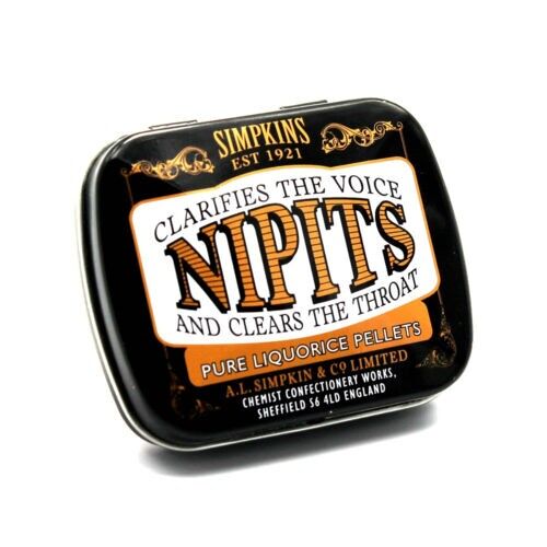 Nipits Plain Liquorice Pellets