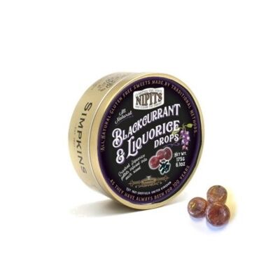 Nipits Blackcurrant and Liquorice Drops