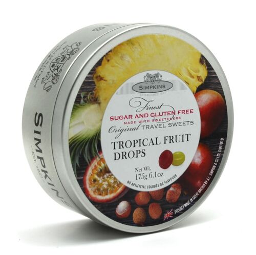 Sugar Free Tropical Fruit Drops