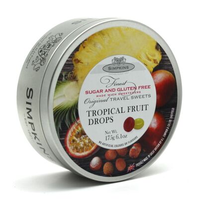 Gouttes de fruits tropicaux sans sucre