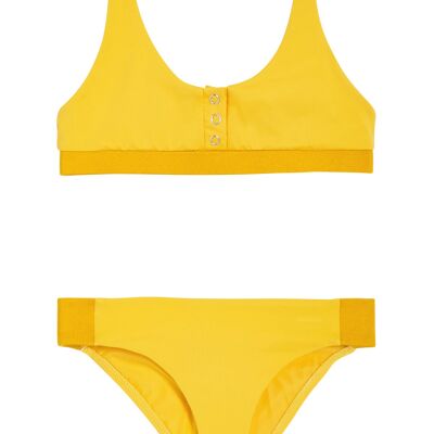 Maillot de bain 2P jaune