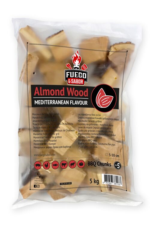 Almond Wood Smoking Chunks Nº5