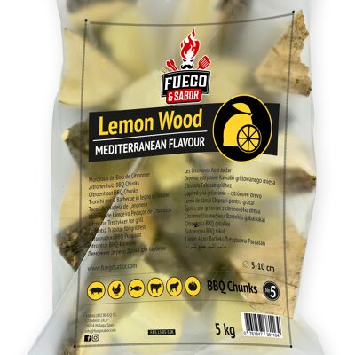 Lemon Wood Smoking Chunks Nº5