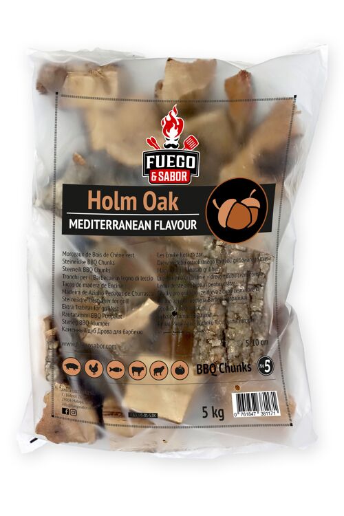 Holm Oak Smoking Chunks Nº5