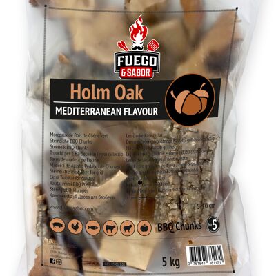 Holm Oak Smoking Chunks Nº5