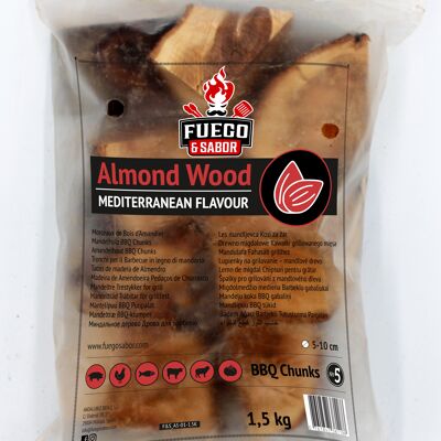 Almond Wood Smoking Chunks Nº5 x16