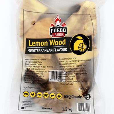 Lemon Wood Smoking Chunks Nº5 x16