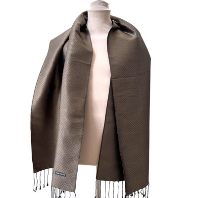 The Jasmin Luxury Topaz Silk Krama