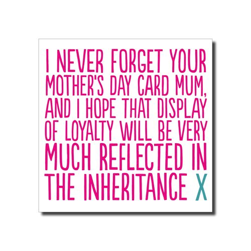 Inheritance mums