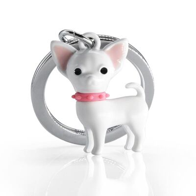 KEYCHAIN metalmorphose® Vectorbox - Animal collection - Chihuahua design