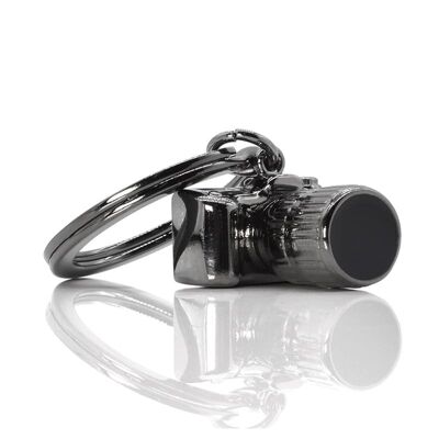 LLAVERO metalmorphose® Vectorbox Lifestyle collection Reflex Camera Bullet con riempimento di lenti epossidiche - Packaging Vectorbox