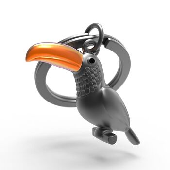 PORTE-CLÉS metalmorphose® Vectorbox - Collection animaux - Toucan 1