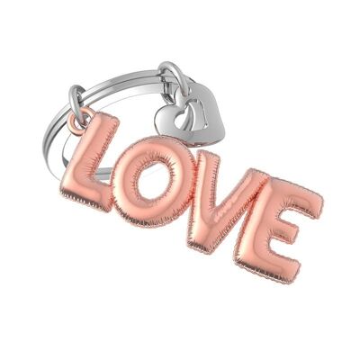 metalmorphose® Vectorbox Party balloon LOVE KEYCHAIN