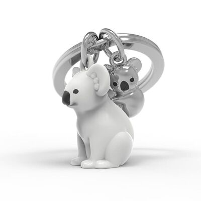 PORTACHIAVI collezione Metalmorphose® Animal - Ciondolo mamma e bambino Koala