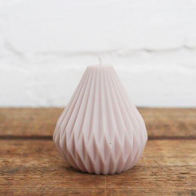 Sustainable candle | Cones | Lilac