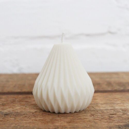 Nachhaltige Kerze | Cone | Ivory