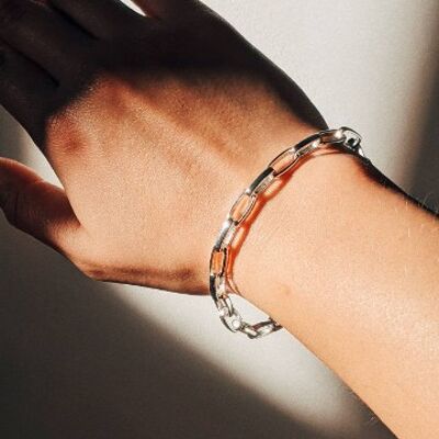 Soho Silver Chain Bracelet