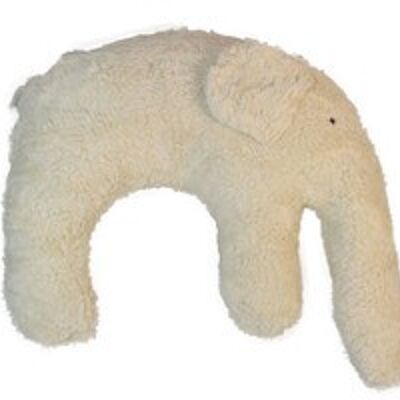 Bio / eco cuddly pillow "Elephant" 100% organic cotton / EL-312_N
