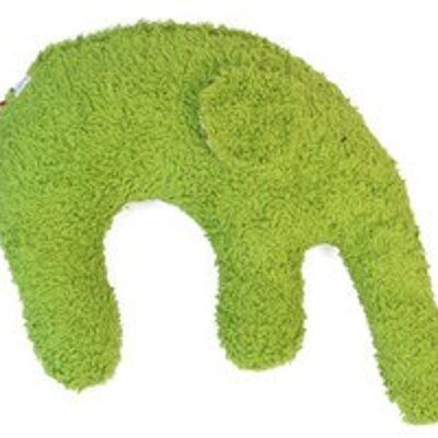 Almohada de peluche bio / eco "Elefante" 100% algodón orgánico / EL-312_G