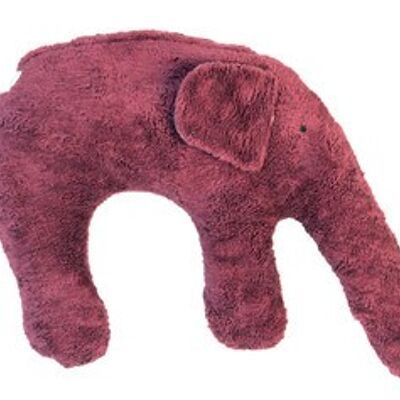 Cuscino coccolone bio/eco "Elephant" 100% cotone organico / EL-312_BR