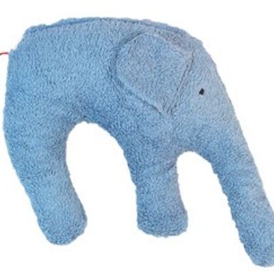 Bio / eco cuddly pillow "Elephant" 100% organic cotton / EL-312_BL
