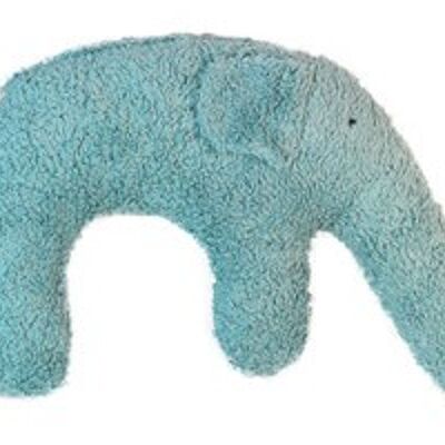 Almohada de peluche bio / eco "Elefante" 100% algodón orgánico / EL-312_EB