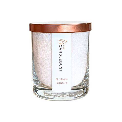 The Candledust Rhubarb Sparkle 160g