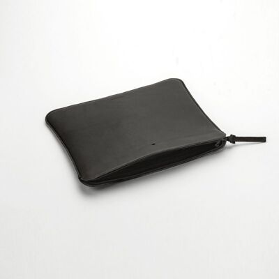 Grey leather Ipad mini case
