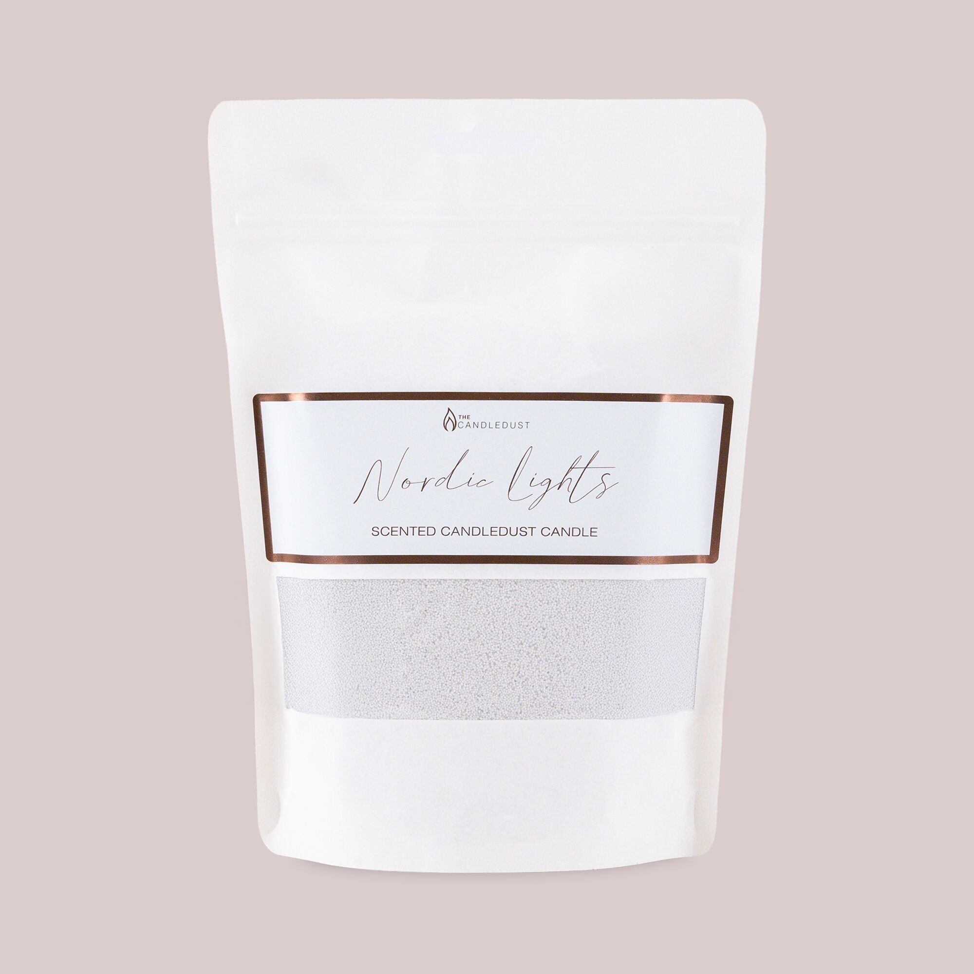 Refill Nordic Lights Scented Candle Sand Candle 330g + 2 wicks