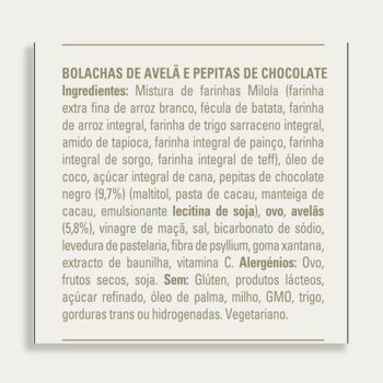 Biscuits aux noisettes et pépites de chocolat (sans gluten, sans produits laitiers, végétariens) 21