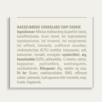 Biscuits aux noisettes et pépites de chocolat (sans gluten, sans produits laitiers, végétariens) 23