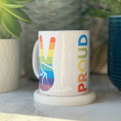 Taza Lgbtq+ Pride Rainbow