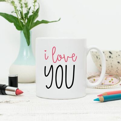 Taza de San Valentín te amo