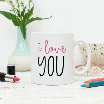 I Love You Valentines Mug