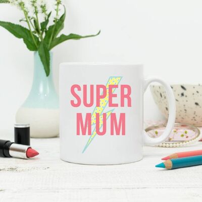 Tasse Super Maman Fête des Mères