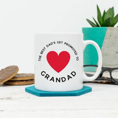 Promoted To Grandad Mug