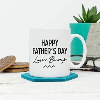 Happy Father's Day Love Bump Mug