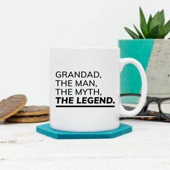 Grand-père l'homme le mythe la légende Mug