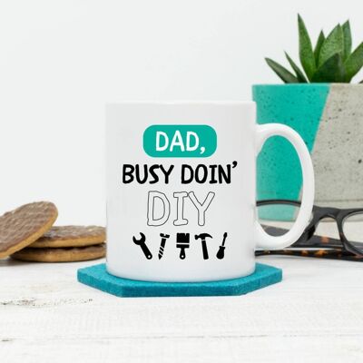 Taza Papá ocupado haciendo bricolaje